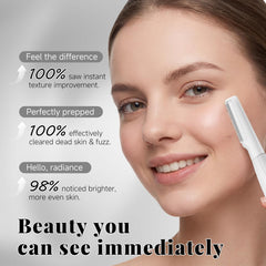 Cutemiss Sonic Dermaplane Razor handle close-up for comfortable grip