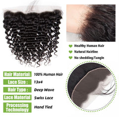CUUYUN Brazilian virgin hair with HD lace close-up showing softness and shine