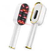 CWTUL Laser Hair Growth Comb in use applying focused light to scalp