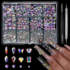 Cycullinyt eight-shape diamonds sparkle brilliantly for nail art