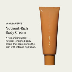 CYKLAR Nutrient Rich Body Cream tube dispense for easy, mess-free application