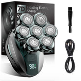 Cyruzi bald head shaver with 7D floating head for a smooth contour shave