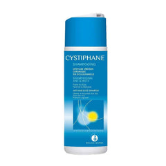 Cystiphane Hair Loss Shampoo bottle 200ml on shelf for daily scalp care