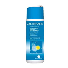 Cystiphane shampoo with pump dispense showing easy, mess-free application