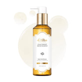 d'alba Piedmont repairing scalp shampoo bottle close-up for nourishing cleanse