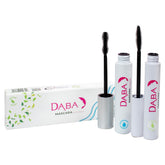 Dabalash Daba Duo waterproof mascara bottle showing long-lasting wear