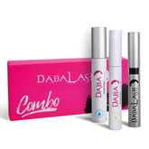 DABALASH serum bottle close-up highlighting lash growth support