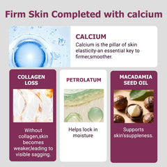 Dactylopius balm stick applied on neck for smoother, hydrated skin.