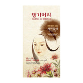 Daeng Gi Meo Ri herbal hair dye natural brown bottle with a PPD-free formula for gray coverage.