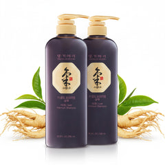 Daeng Gi Meo Ri Ki Gold Premium Shampoo two-set bottle for elastic, nourished hair