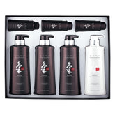 Daeng Gi Meo Ri Ki Gold Premium Shampoo bottle delivers moisture for dry hair.