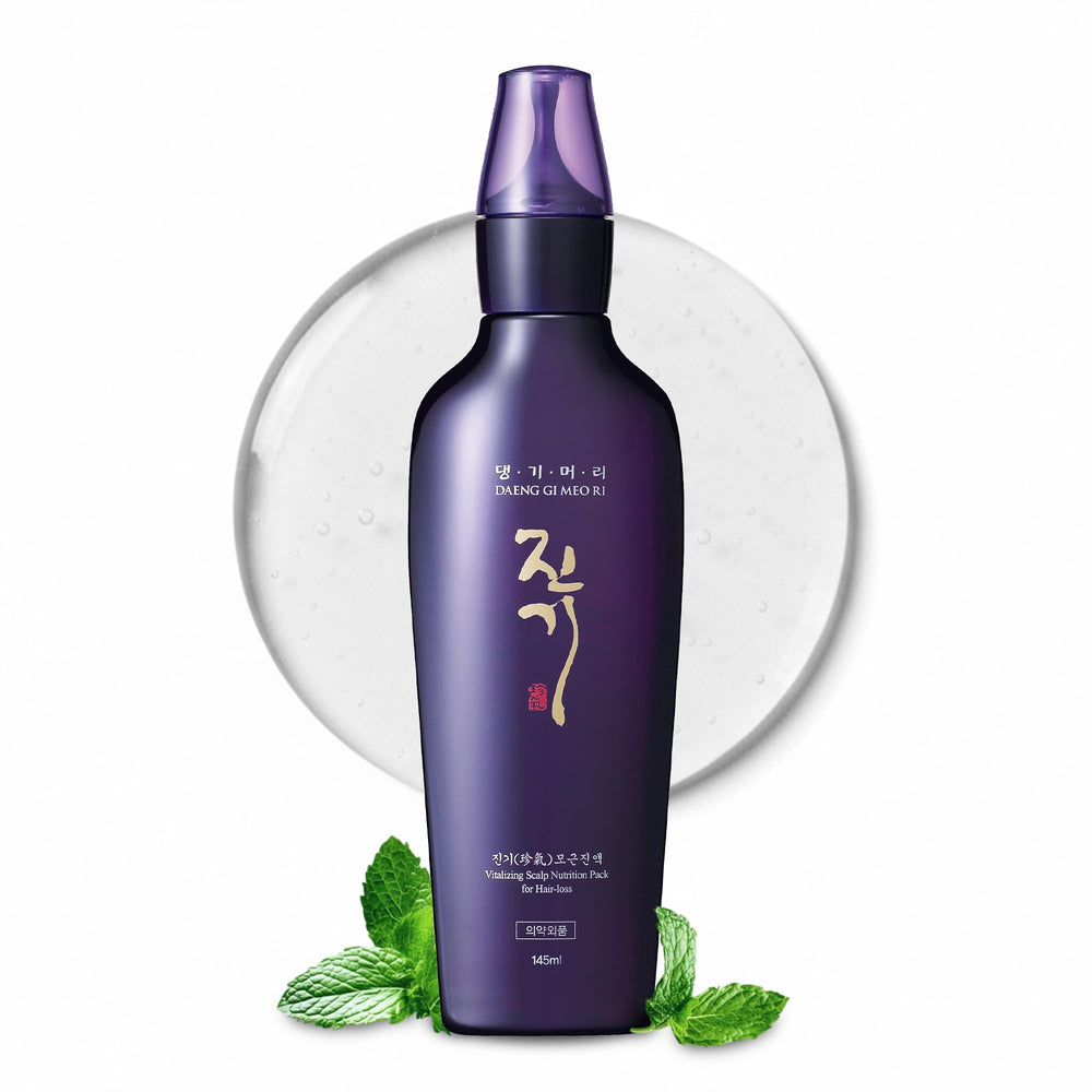 Daeng Gi Meo Ri vitalizing scalp nutrition pack bottle highlights herbal formula for nourished scalp