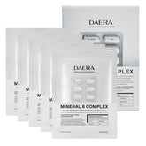 DAERA brightening mask packaging signals a 5-sheet kit for radiant skin.