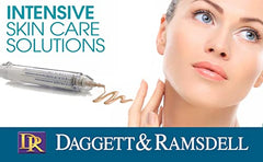 Daggett & Ramsdell Line Eraser applicator shot, quick wrinkle reduction.