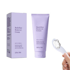DaiLaiFu hair removal cream bottle highlighting gentle formula for sensitive skin.