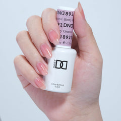 DAISY DND duo-pack packaging with matching gel polish and lacquer
