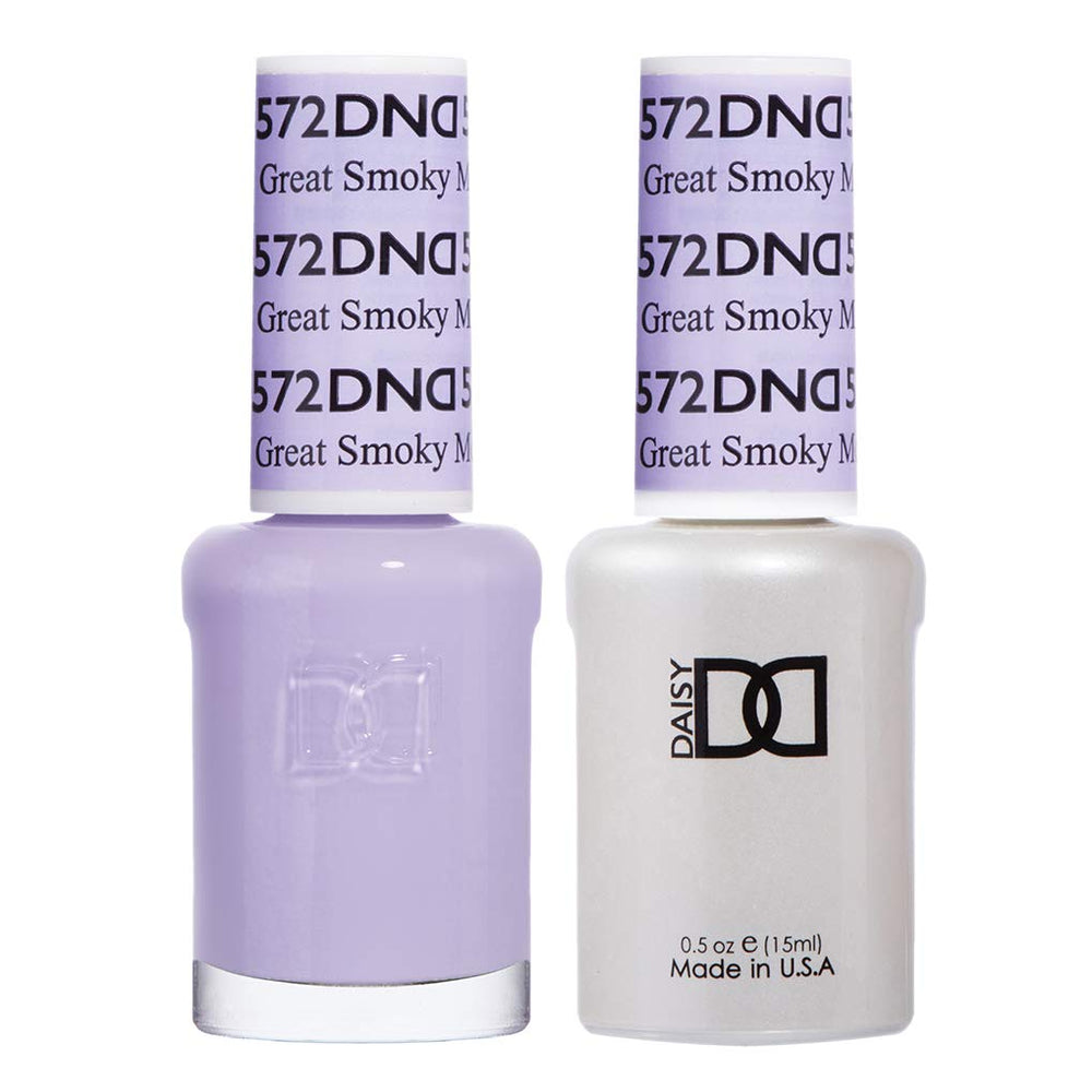Daisy DND gel polish Great Smoky Mountain bottle with vibrant color and smooth finish