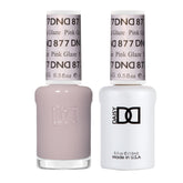 DAISY DND gel polish Pink Glaze bottle for long-lasting color.