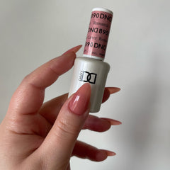 DAISY DND Romantic Lover 890 duo pack box with matching gel and lacquer.