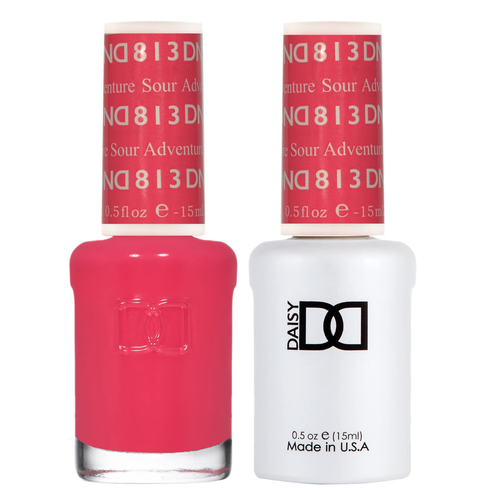 DAISY DND Sour Adventure gel bottle close-up showing rich pigmentation for durable color