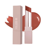 Daisy Doll Lip Stealer Rose Brown swatch showing long-lasting tint and glossy shine.
