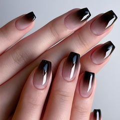 DAJIJIYOU 24P French Tip nails in a ready-to-apply full set