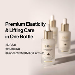 d'alba Piedmont milky serum texture close-up for smooth skin.