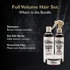 DandyMen Thickening Shampoo lather showing potential fuller hair.