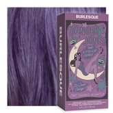 Danger Jones Burlesque Mauve bottle close-up showing bold pigment for long-lasting color