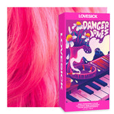 Danger Jones Lovesick Neon Pink bottle ready for bold color application and neon finish.