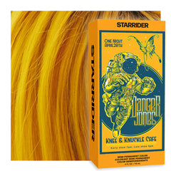 Danger Jones Starrider Yellow color swatch, vibrant hue for bold style