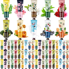Dansib 60 pack hand creams gift set with assorted scents for versatile daily care
