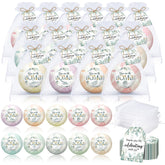 Dansib wedding bath bombs in a colorful gift box for guests