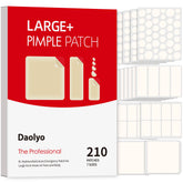 Daolyo round 8mm patch provides gentle blemish coverage on the skin.