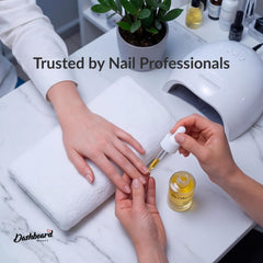 Dashboard Beauty Cuticle Nail Oil dropper close-up for precise application