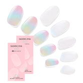 Dashing Diva Glaze Iridesci strip for radiant salon‑style nails.