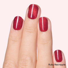 Nails prepared for Dashing Diva Glaze application with prep steps.
