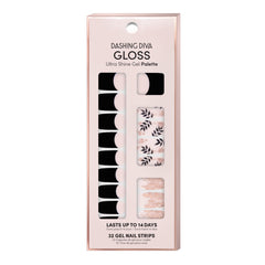 Dashing Diva Gloss Nail Strips Touch of Gold for salon-ready nails at home