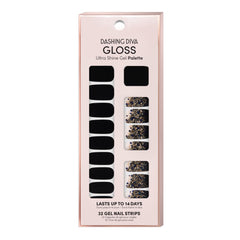 Dashing Diva Hollywood Lane gloss nail strips provide a fast, chip-resistant, gel-like manicure.