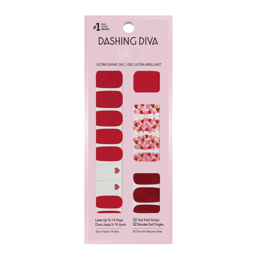 Dashing Diva Girl Crush kit with glossy gel finish for instant wear.