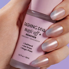 Dashing Diva wooden manicure sticks for precise, gentle removal.