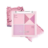 Dasique Blending Mood Cheek 05 Violet Knit compact open shows violet tones for quick touch-ups.