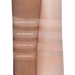 Dasique Blending Mood Cheek 01 smooth skin finish close-up texture.