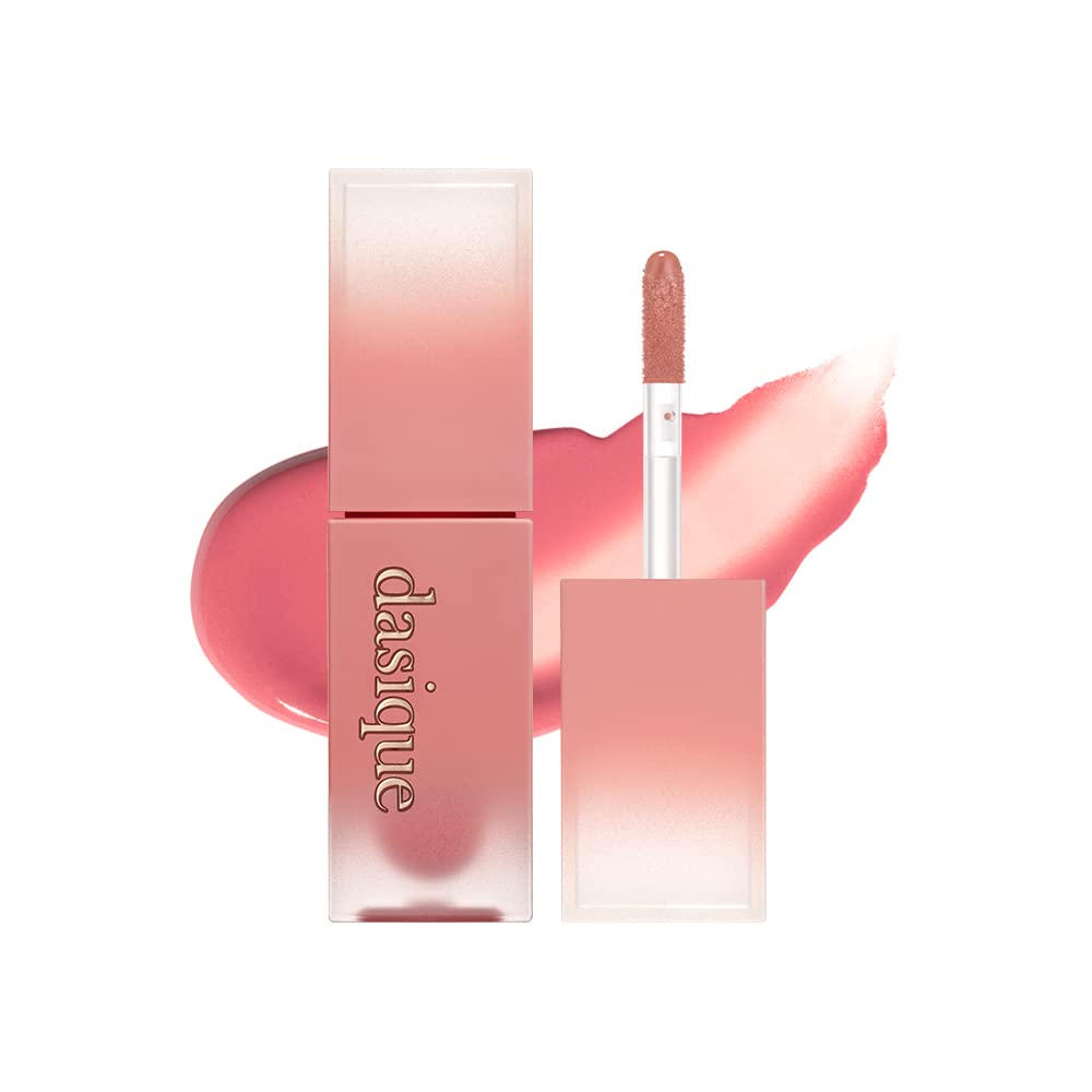Dasique Vegan Cream de Rose Tint bottle displaying a creamy rose shade for lips