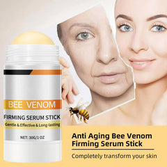 DASIUIP Bee Venom Serum Stick application point highlights targeted lifting.