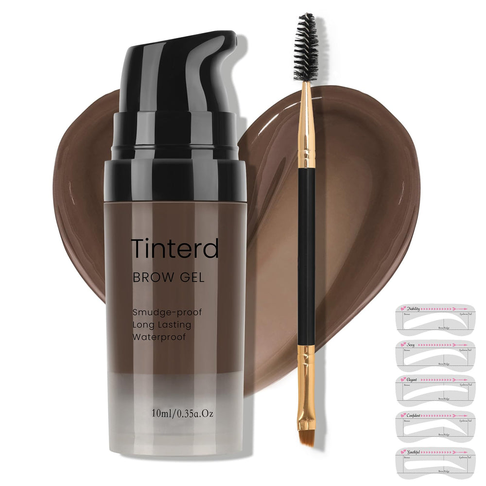 Datansun 3D eyebrow gel bottle showcases precise, smudge-proof color.