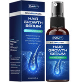 DAVV 5% Minoxidil spray bottle front view for hair growth support