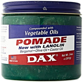 DAX Pomade 14 oz jar front view for smooth styling and shine.