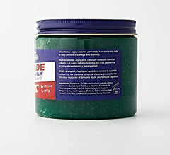 DAX Pomade 14 oz jar side view for easy grip and precise styling.