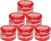 DAX Wave and Groom Hair Dress jar front view, thick pomade for short hair waves